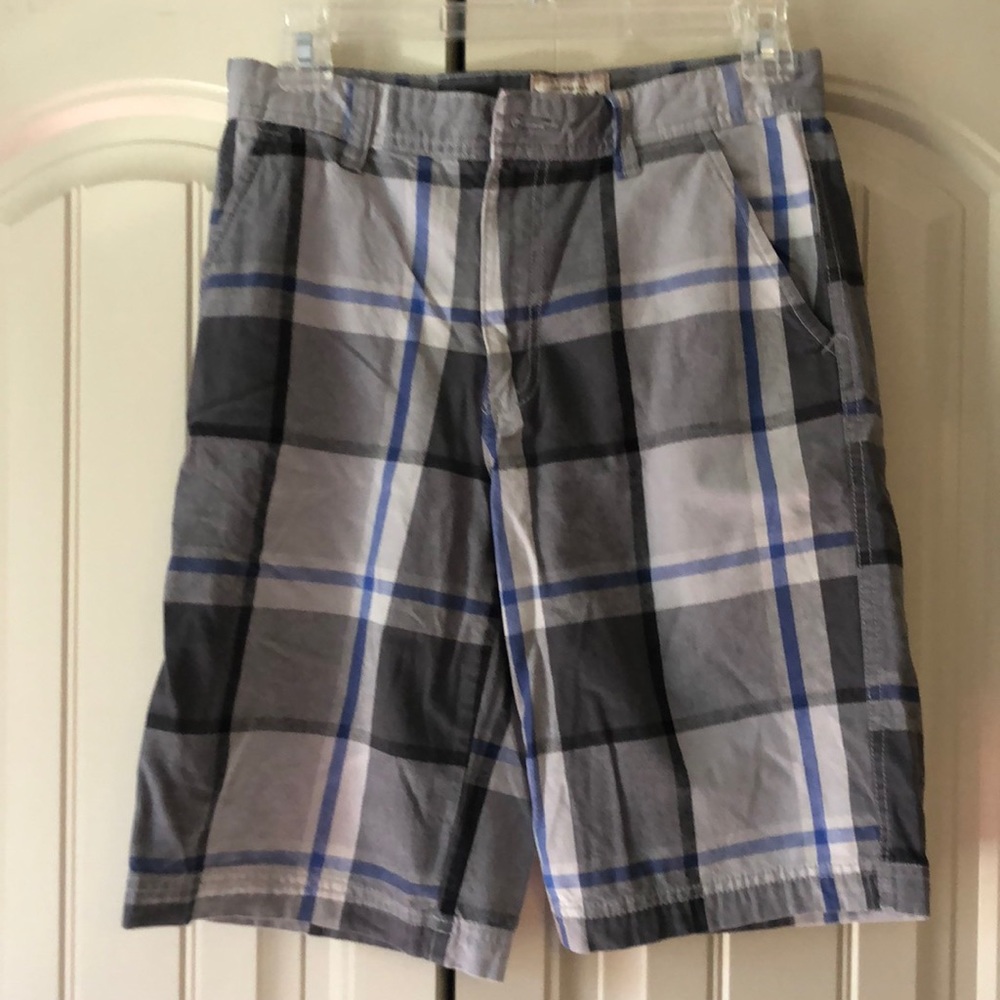 Boys ARIZONA Plaid Shorts